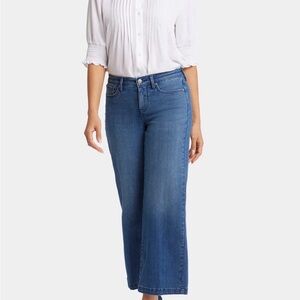 NYDJ Teresa Mission Blue Ankle Crop Jeans Women's Size 0
